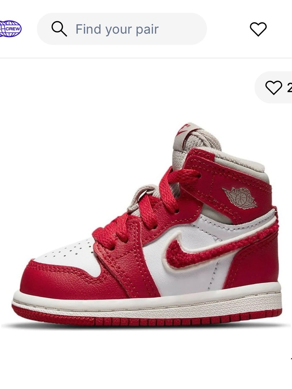 Air Jordan 1 Retro High 4c Sneakers - White & Red NWOT